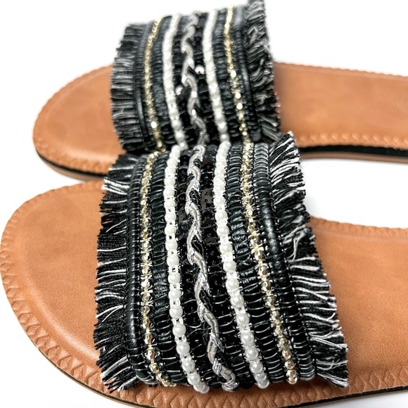 High Tide Women’s Sequins Slippers Size 7 - Picture 3 of 6